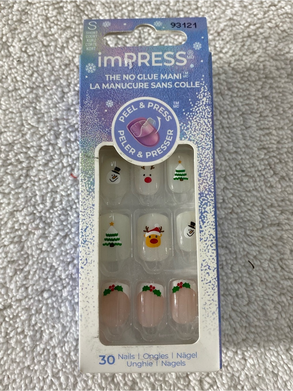 KISS imPRESS Holiday Press On Nails Christmas Holiday Playlist